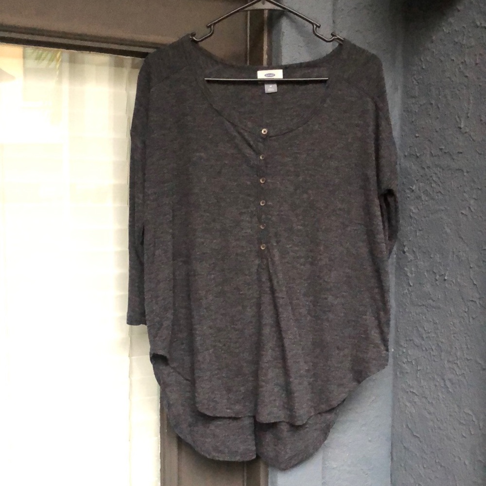 Casual Gray Top
